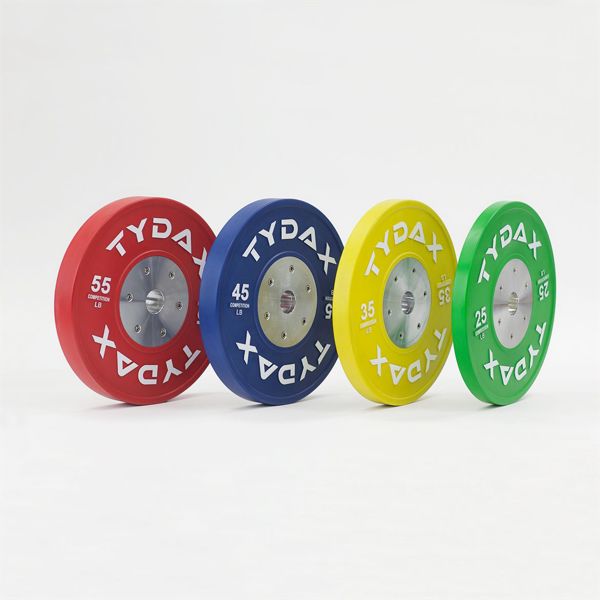 1 COMP BUMPER PLATE - 25LB GREEN