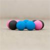 Image 1 : 1 DOUBLE PEANUT MASSAGE BALL - BLACK