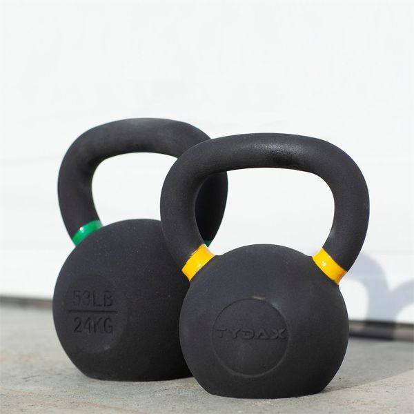 1 POWDER COAT KETTLE BELL - 13LB