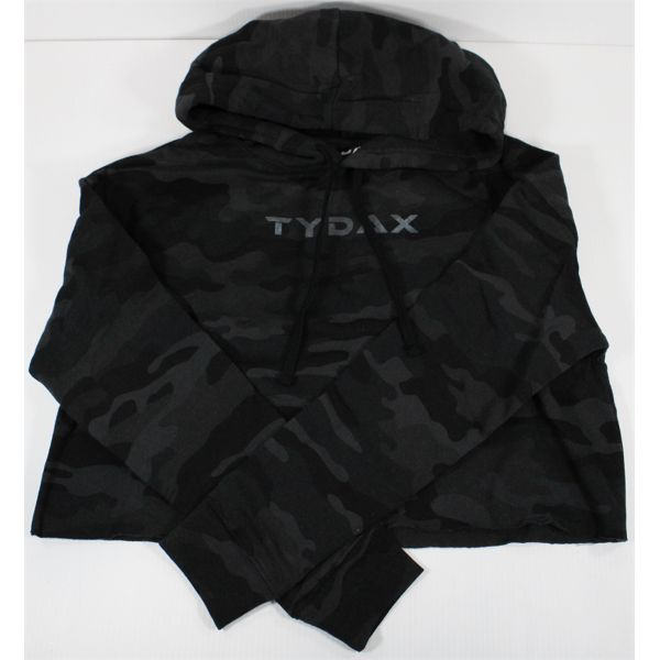 ORIGINAL CROP HOODIE BLK CAMO - XS