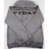 Image 1 : TYDEX PULLOVER HOODIE - GREY - XS