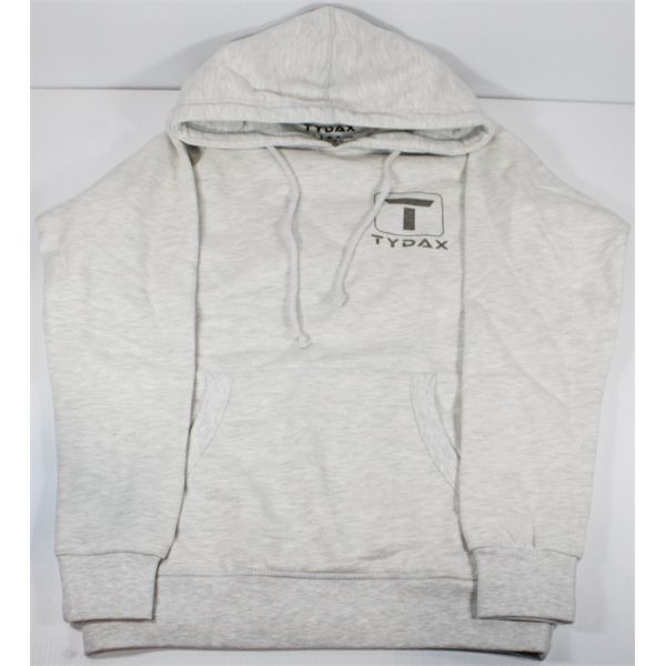 SIGNATURE OG PULLOVER WHITE HOODIE - S