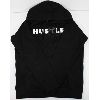 Image 1 : HUSTLE TILT PULLOVER HOODIE - BLK - XS