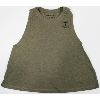 Image 1 : SIGNATURE OG CROP TANK - OLIVE - S