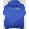 Image 1 : TYDAX PULLOVER HOODIE - BLUE - XS