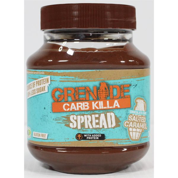 GRENADE SPREAD CHOC CHIP SALTED CARAMEL 360G