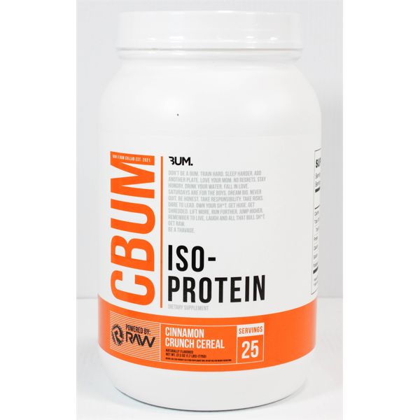 CBUM WHEY ISO CINNAMON CRUNCH CEREAL