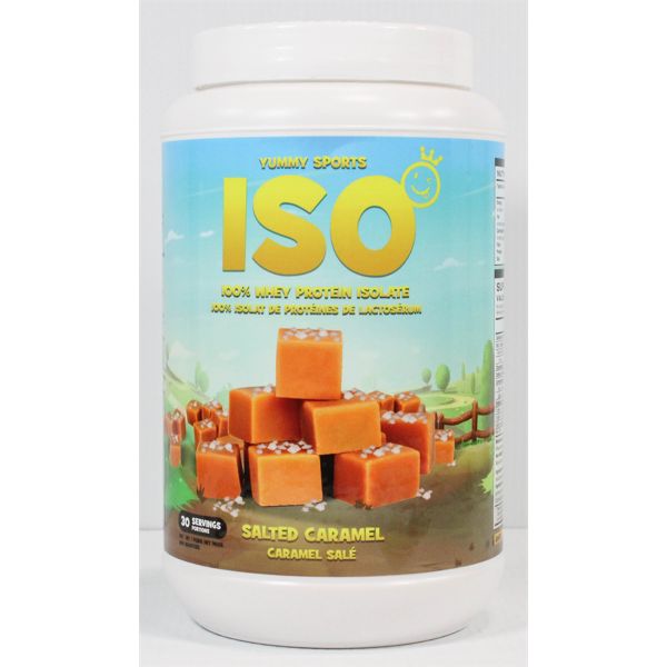 YUMMY SPORTS ISO 2LB SALTED CARAMEL