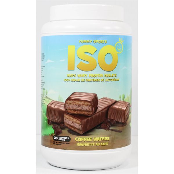 YUMMY SPORTS ISO 2LB COFFEE WAFERS