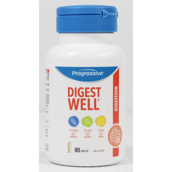 PROGRESSIVE DIGEST WELL 90 CAPLETS