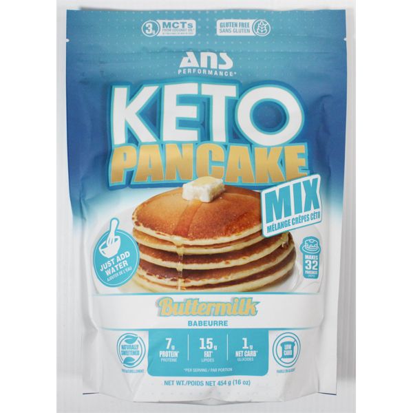 ANS KETO PANCAKES 1LB - BUTTERMILK