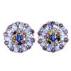 Image 1 : Natural Tanzanite Kyanite Tourmaline Earrings