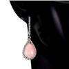 Image 1 : Natural Ethiopian Pink Opal  Earrings