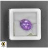 Image 1 : #533-NATURAL UNTREATED AMETHYST GEMSTONE 4.20CT