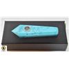 Image 1 : NEW ARTIFICIAL BLUE TURQUOISE STONE PIPE