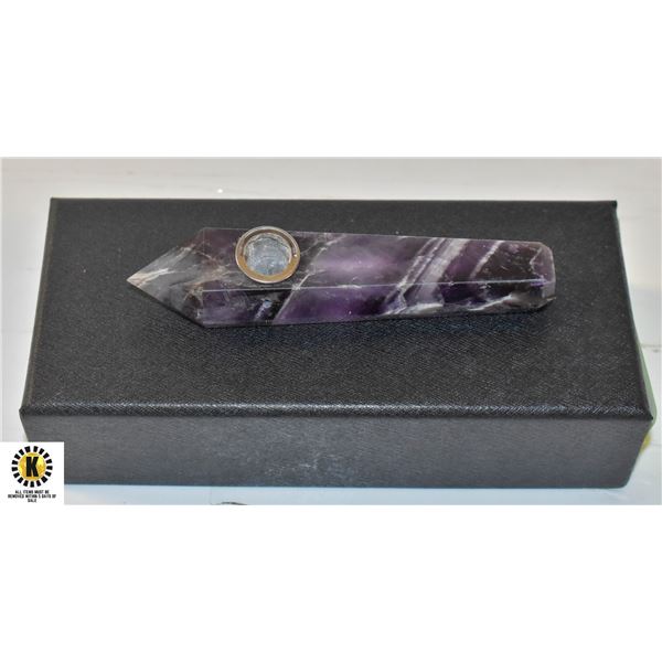 NEW DREAM AMETHYST STONE PIPE