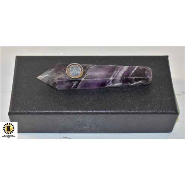 NEW DREAM AMETHYST STONE PIPE
