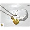 Image 1 : NEW SILVER TONE & GOLD TONE "MOM I LOVE