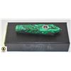 Image 1 : NEW ARTIFICIAL MALACHITE STONE PIPE