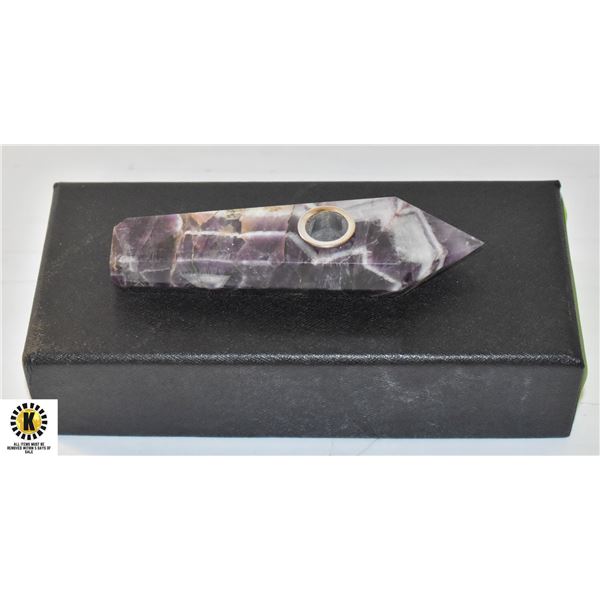 NEW DREAM AMETHYST STONE PIPE