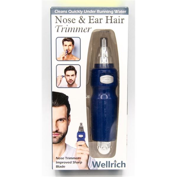 NEW SEALED WELLRICH NOSE & EAR HAIR TRIMMER