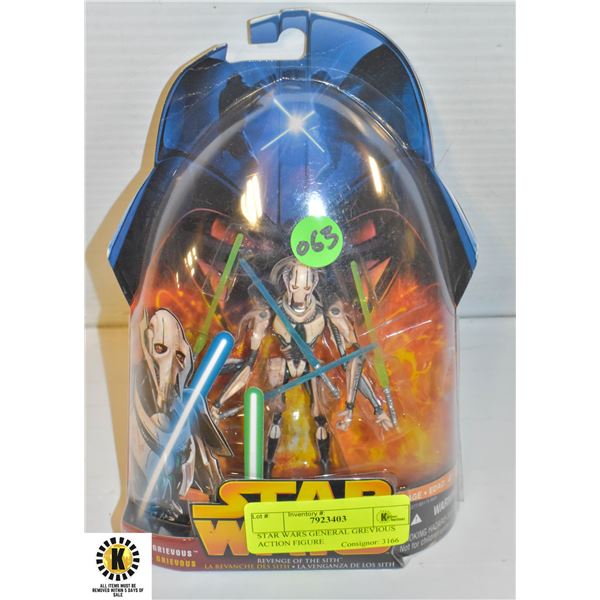 STAR WARS GENERAL GREVIOUS ACTION FIGURE