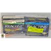 4 REACTINE ALLERGY RELIEF (2) BOXES OF 36