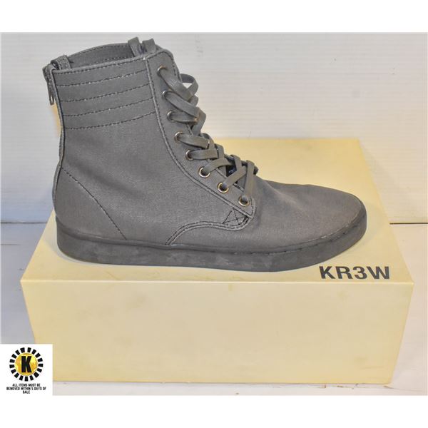 NEW KREW FRANKLIN DARK GREY CANVAS