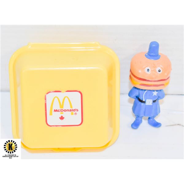 VINTAGE 1985 MCDONALD'S OFFICER BIG MAC 3