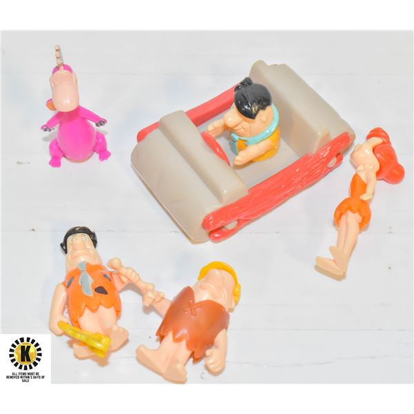 VINTAGE FLINTSTONES KINDER TOYS FRED