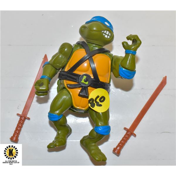 VINTAGE 1988 LEONARDO TMNT ACTION FIGURE