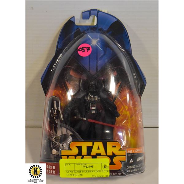 STAR WARS DARTH VADER ACTION NEW FIGURE