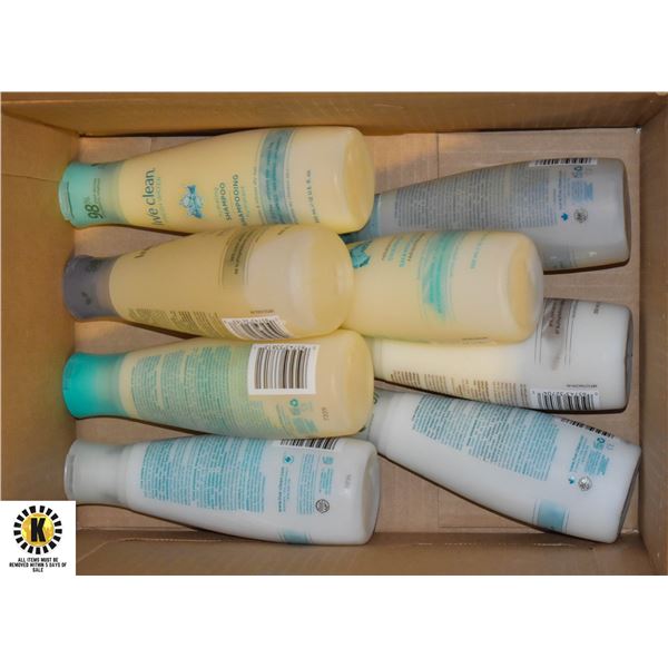 8 LIVE CLEAN SHAMPOO & CONDITIONER BOX