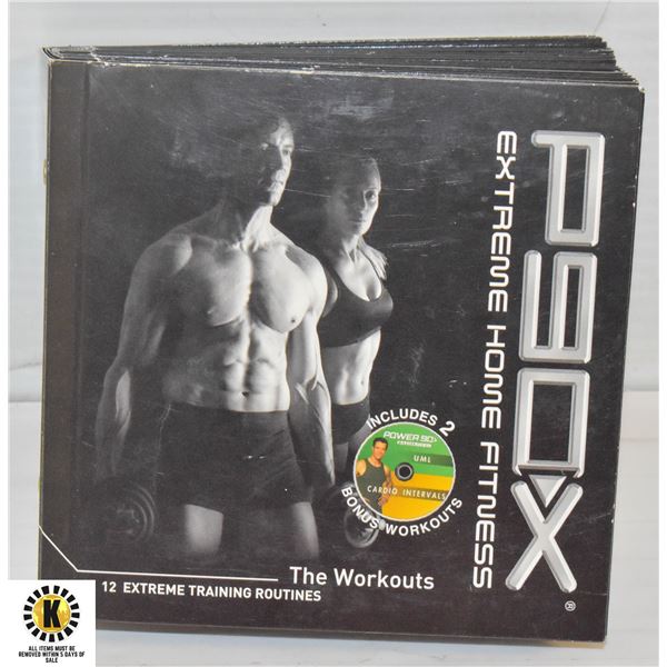 P90X EXTREME HOME FITNESS DVDS