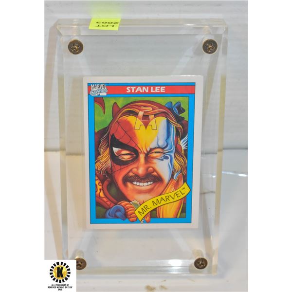 MARVEL COMICS STAN LEE ROOKIE 1990 1ST APPEARANCE