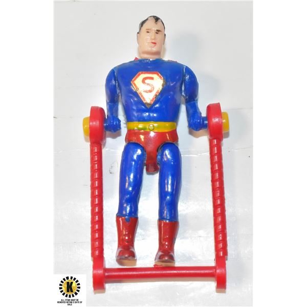 VINTAGE 1966 SUPER-MAN SUPERMAN TOY FIGURE