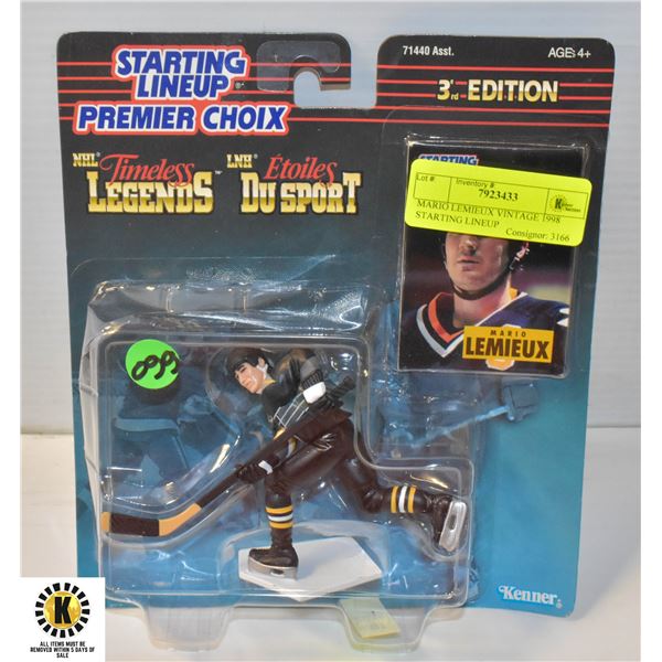 MARIO LEMIEUX VINTAGE 1998 STARTING LINEUP