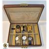 Image 1 : LEATHER FOSSIL WATCH BOX FOR 10 WATCHES