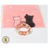 Image 1 : NEW FRUIT PRINT RESIN PINKY RING APPLE