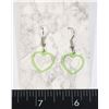 Image 1 : NEW HEART CHARM DROP EARRINGS