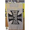 Image 1 : IRON CROSS WHITE CHOPPERS FLAG,3 FT BY 5 FT