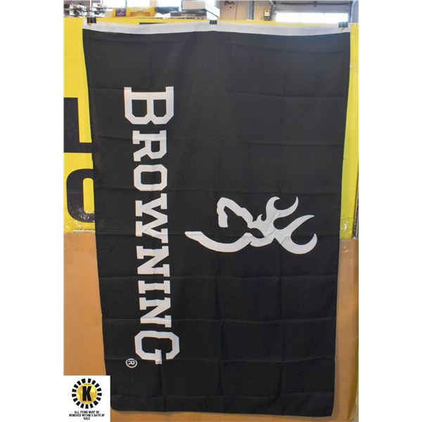 BROWNING FLAG,3 FT BY 5 FT