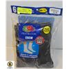 Image 1 : BLK CREW SOCKS,SIZE 12-16,6-PACK,FRUIT OF THE