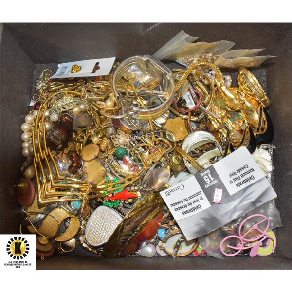 BOX OF JEWELRY