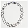 Image 1 : S257-50 SILVER 7.5" 5.5G BRACELET