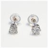 Image 1 : S257-29 14K CZ EARRINGS