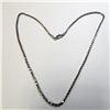 Image 1 : BZ1383-191 SILVER 20" RHODIUM PLATED NECKLACE