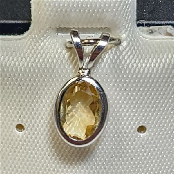 BZ1383-175 14K CITRINE PENDANT