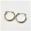 Image 1 : BZ1383-172 14K  0.67G HOOP EARRINGS