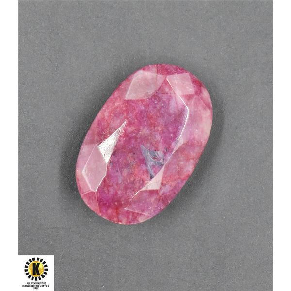 #229-GENUINE RED BERRYLE GEMSTONE 94.00CT